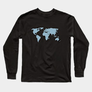 World Map Long Sleeve T-Shirt